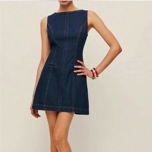 Commense sleeveless denim Dress